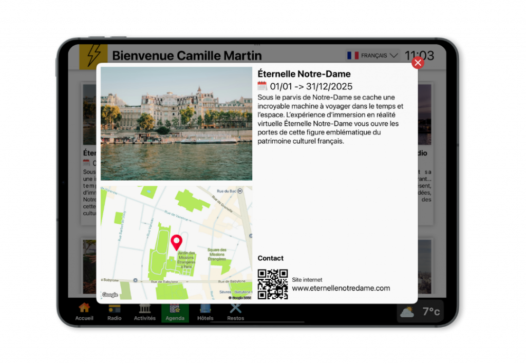Agenda à proximité